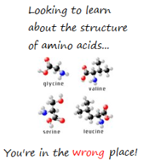 amino acid sturcture, amino acid